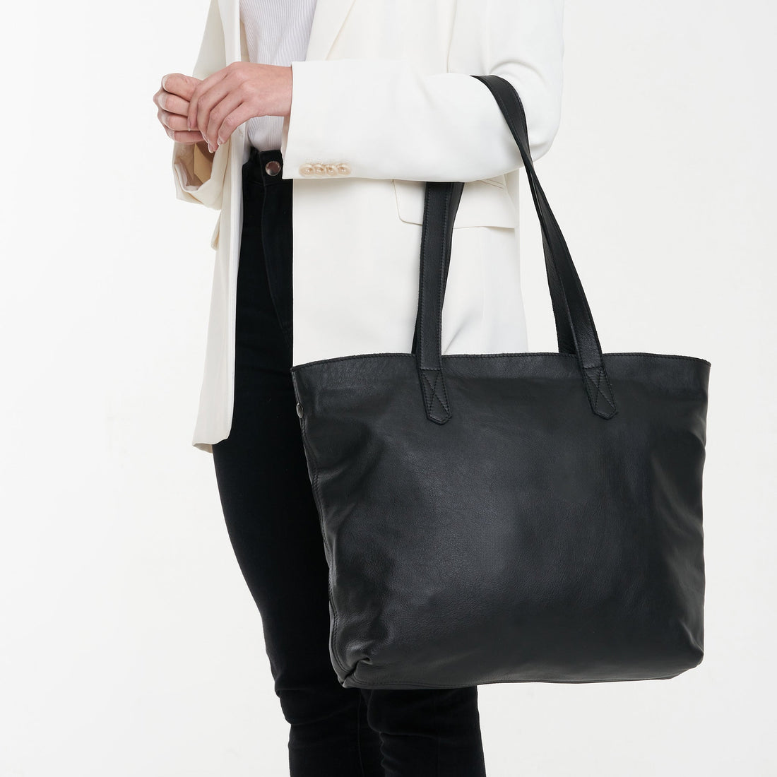 Ellie 2-in-1 Shopper Bag - Woodstock Leather