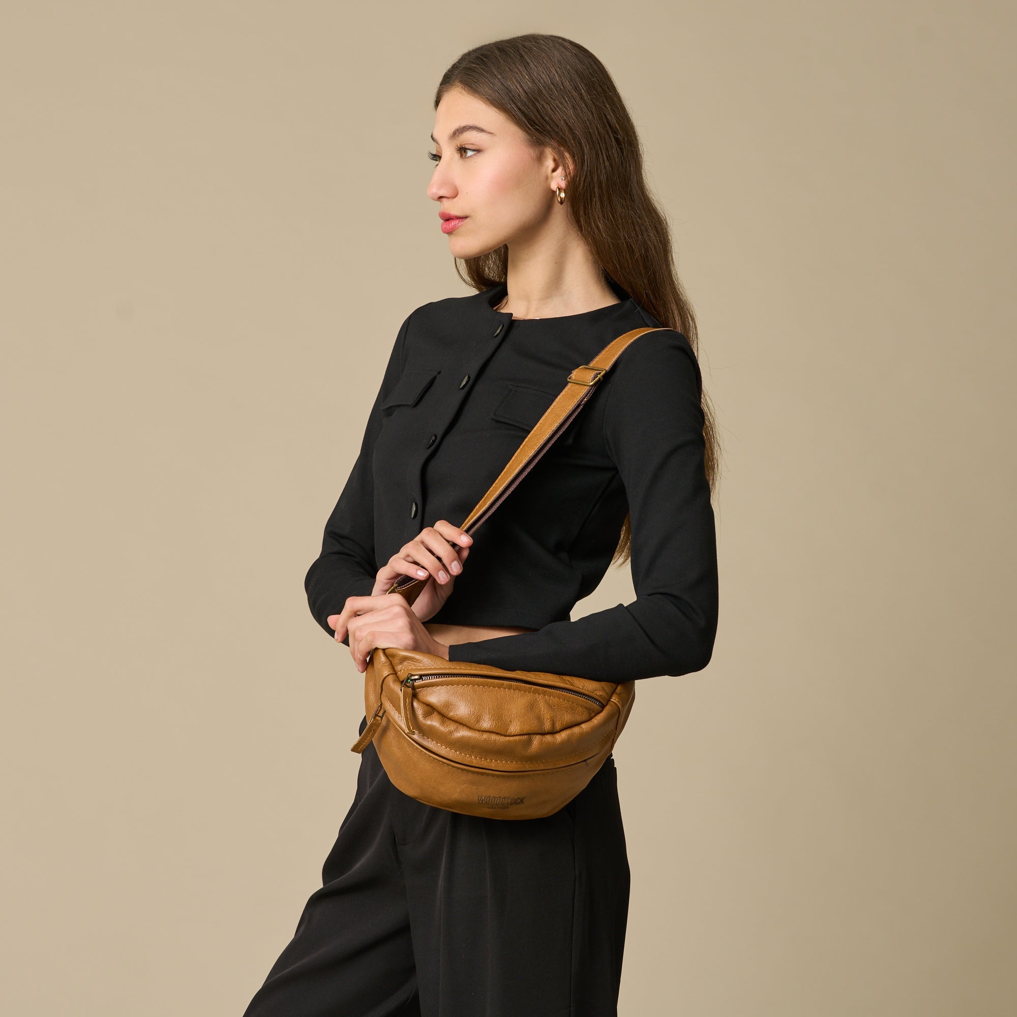 Elzaan Moonbag - Woodstock Leather