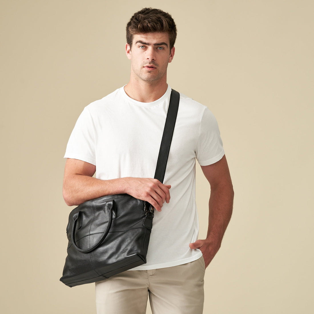Emerson Luxury Laptop Bag - Woodstock Leather