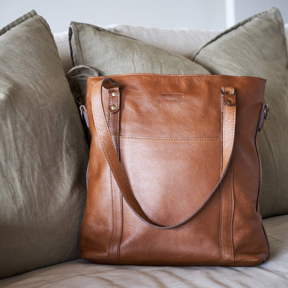 Essie Longline Sling Handbag with Laptop Compartment - Woodstock Leather