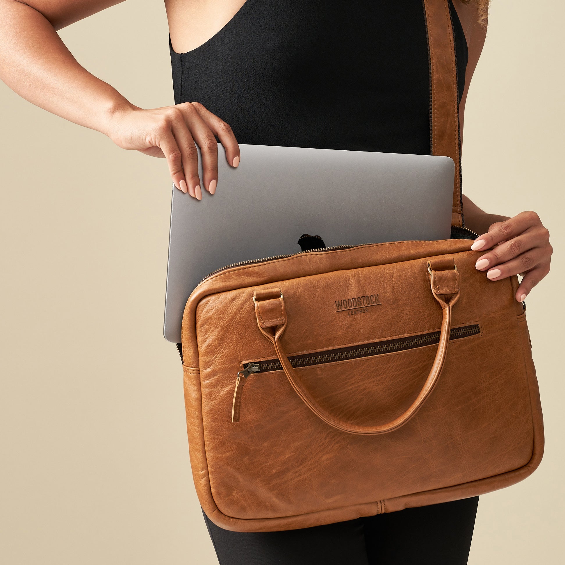 Finley Laptop Bag - Woodstock Leather