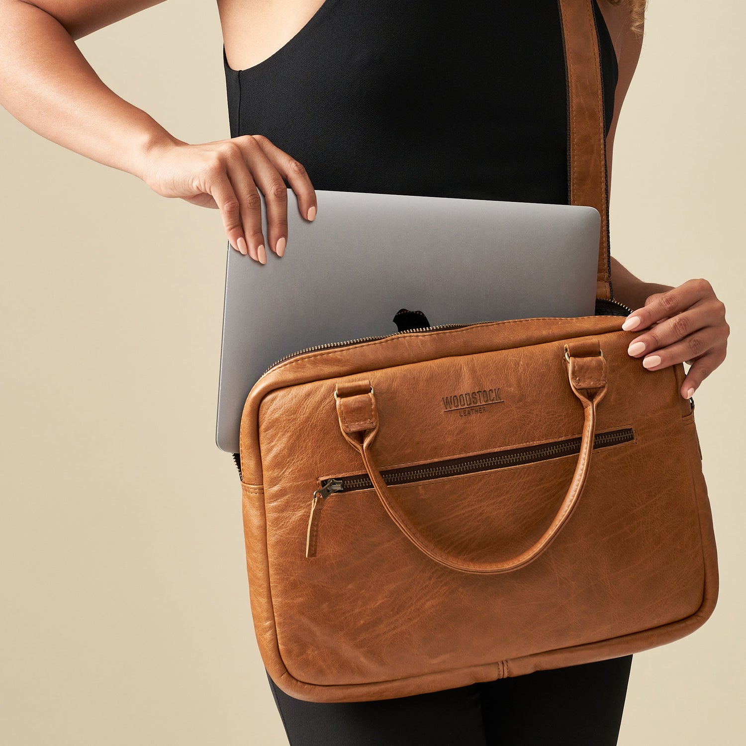 Finley Laptop Bag - Woodstock Leather