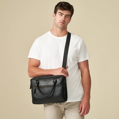 Finley Laptop Bag - Woodstock Leather