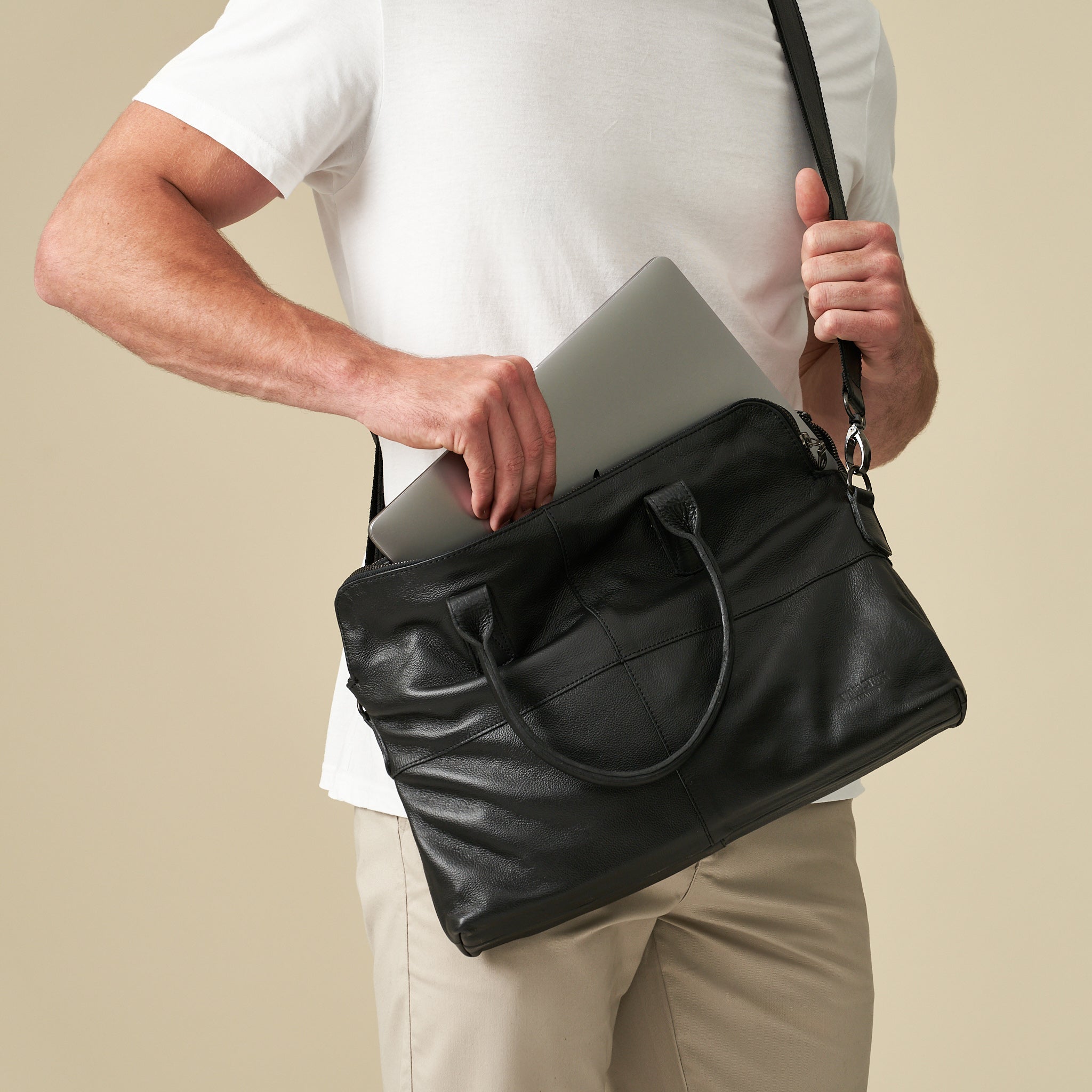Finley Laptop Bag - Woodstock Leather