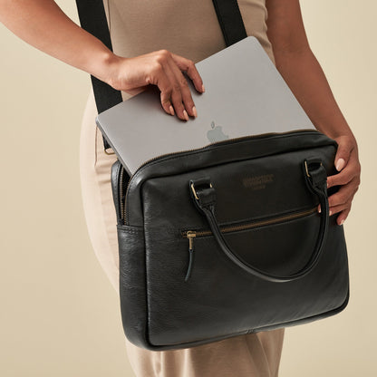 Finley Laptop Bag - Woodstock Leather