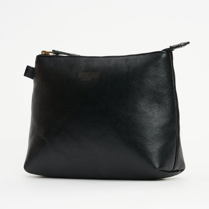 Harper Large Cosmetic and Toiletry Bag - Woodstock Leather