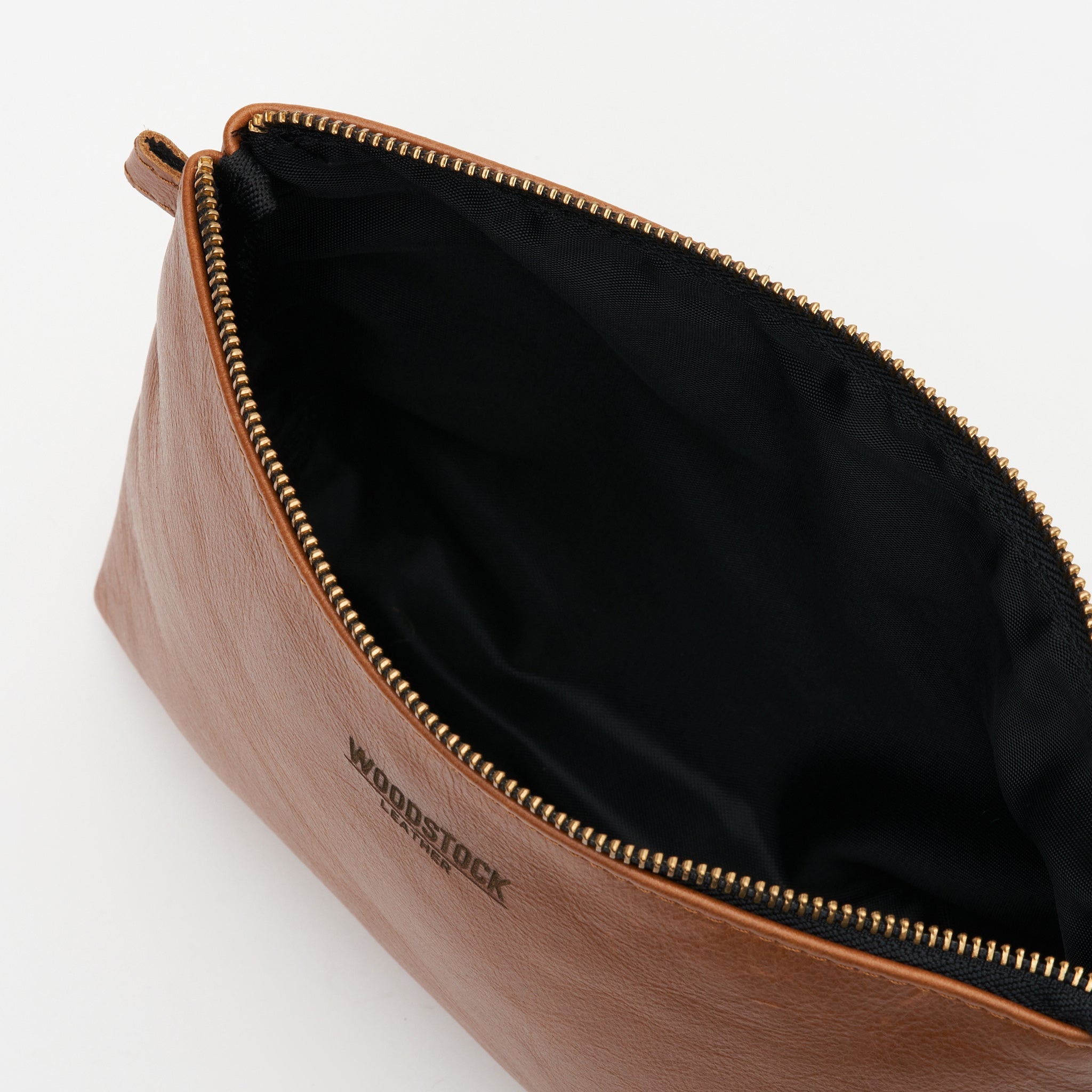 Harper Large Cosmetic and Toiletry Bag - Woodstock Leather