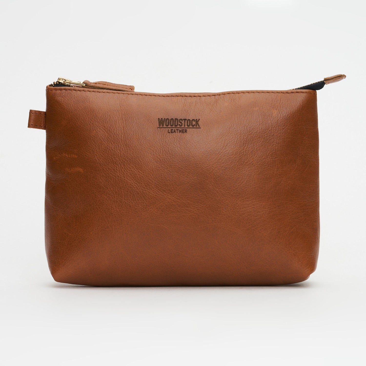 Harper Large Cosmetic and Toiletry Bag - Woodstock Leather