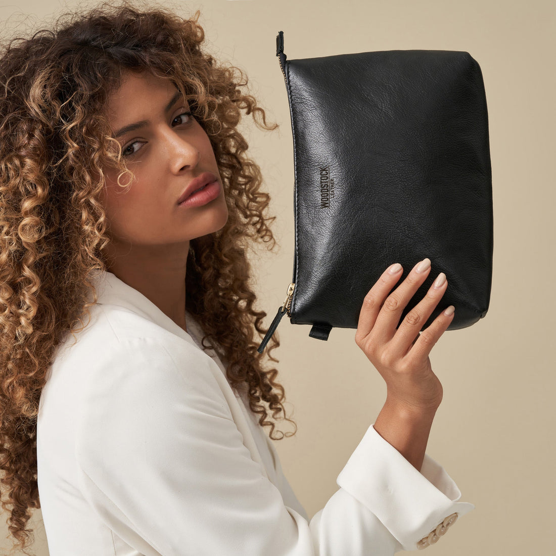 Harper Large Cosmetic and Toiletry Bag - Woodstock Leather