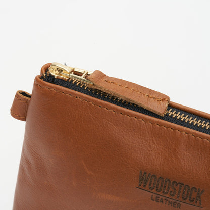 Harper Large Cosmetic and Toiletry Bag - Woodstock Leather