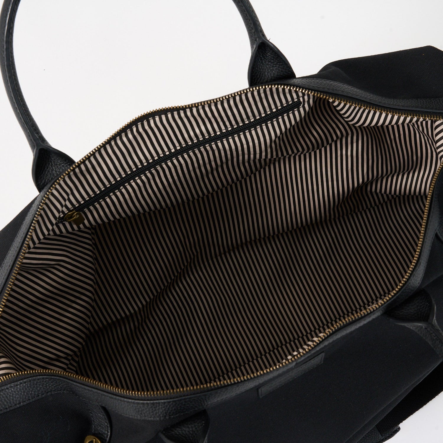 Hudson Canvas and Leather Weekender Bag - Woodstock Leather