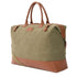 Hudson Canvas and Leather Weekender Bag - Woodstock Leather