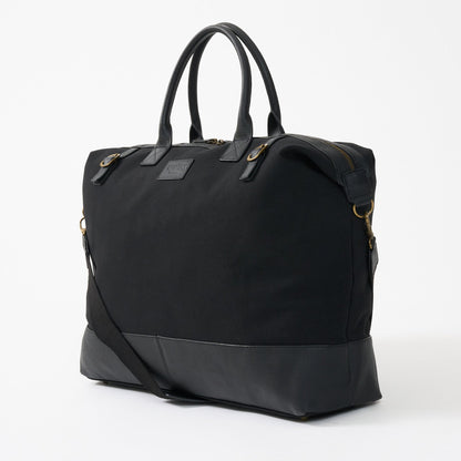 Hudson Canvas and Leather Weekender Bag - Woodstock Leather
