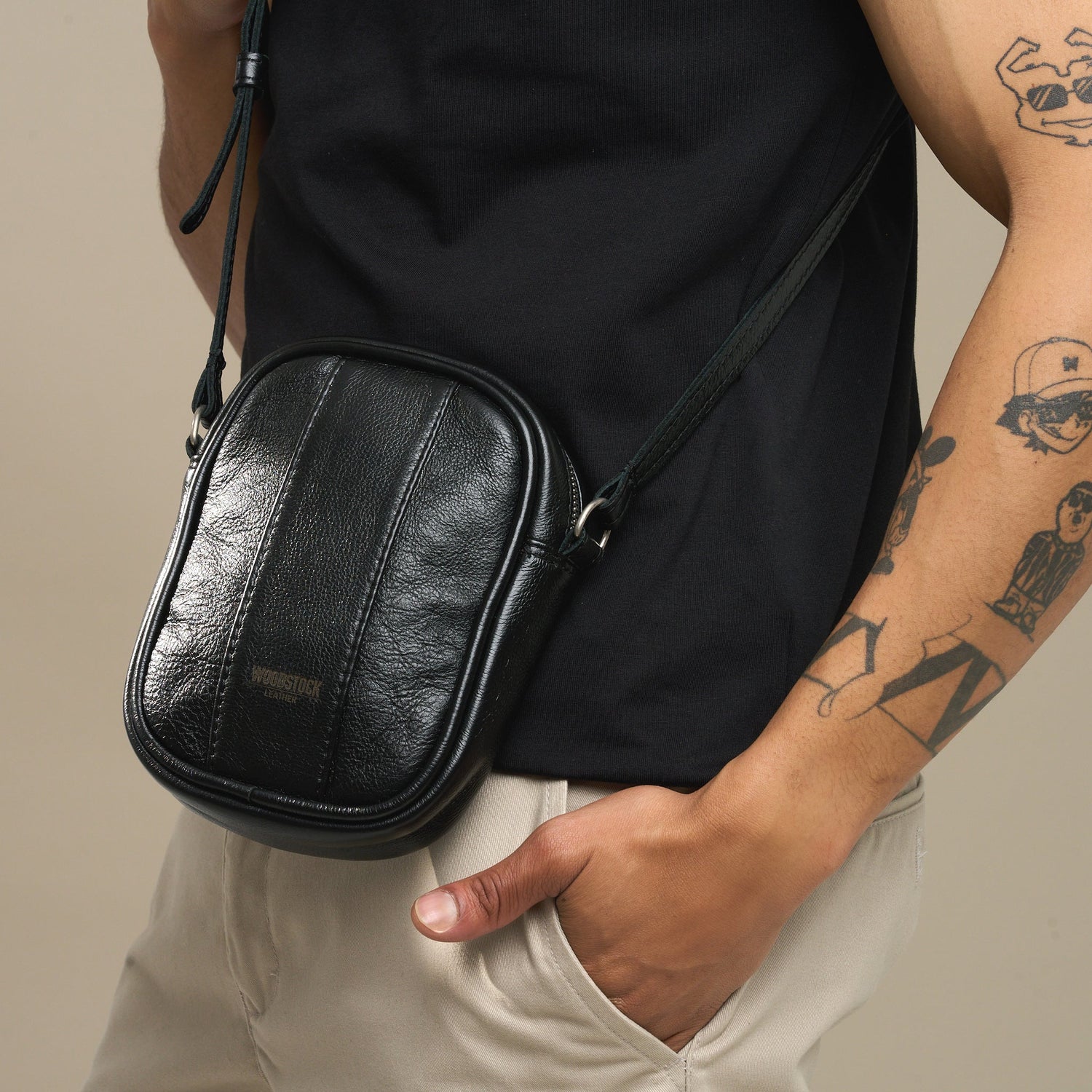 Jordan Cross Body Sling Bag - Woodstock Leather