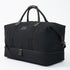 Kingsley Double Layer Canvas and Leather Duffel with Shoe Compartment - Woodstock Leather