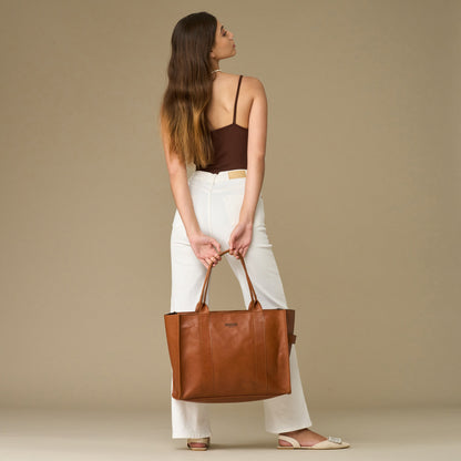 Mia Structured bag - Woodstock Leather