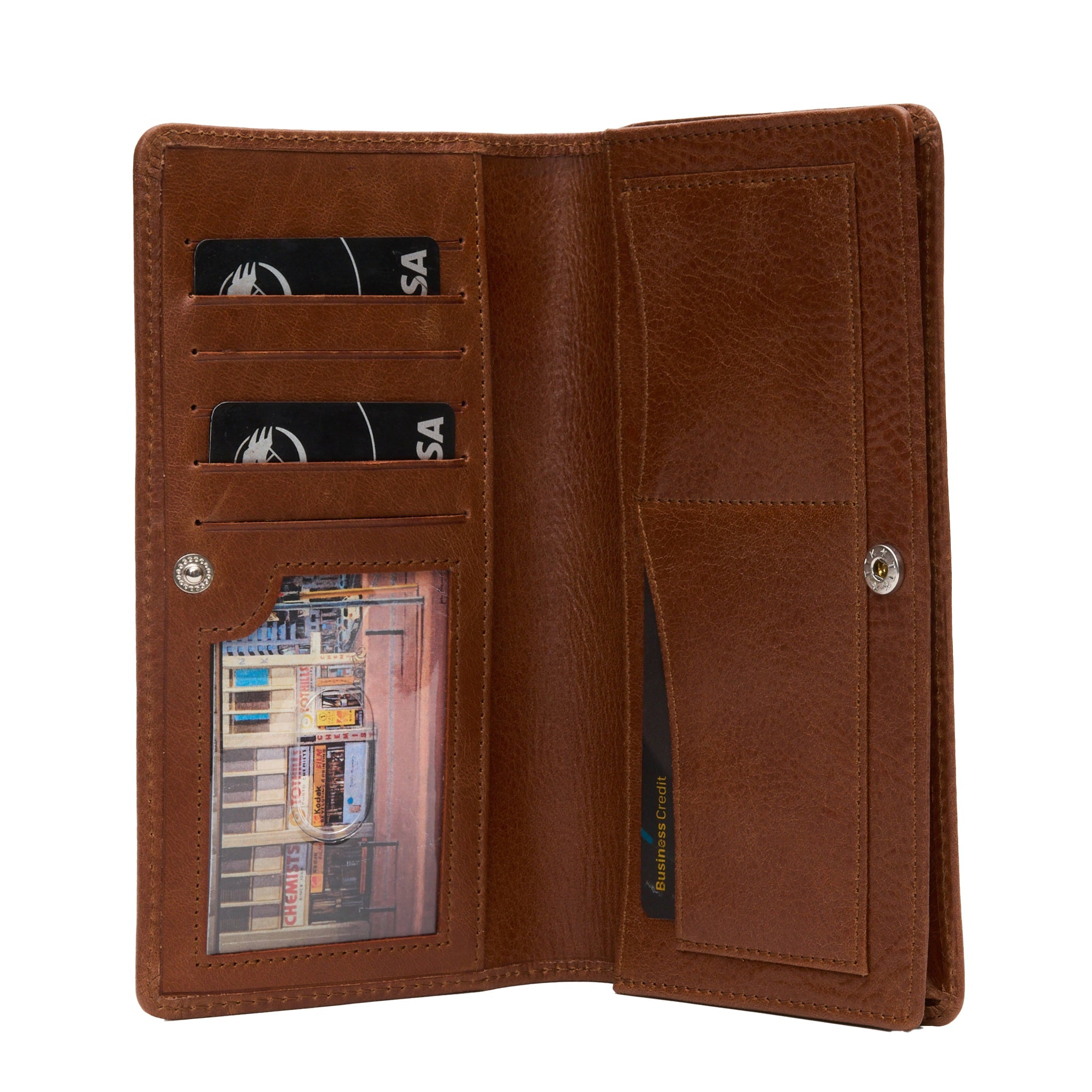 Milano 8-card Purse - Woodstock Leather