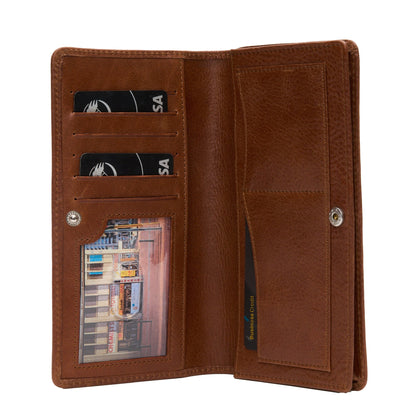 Milano 8-card Purse - Woodstock Leather