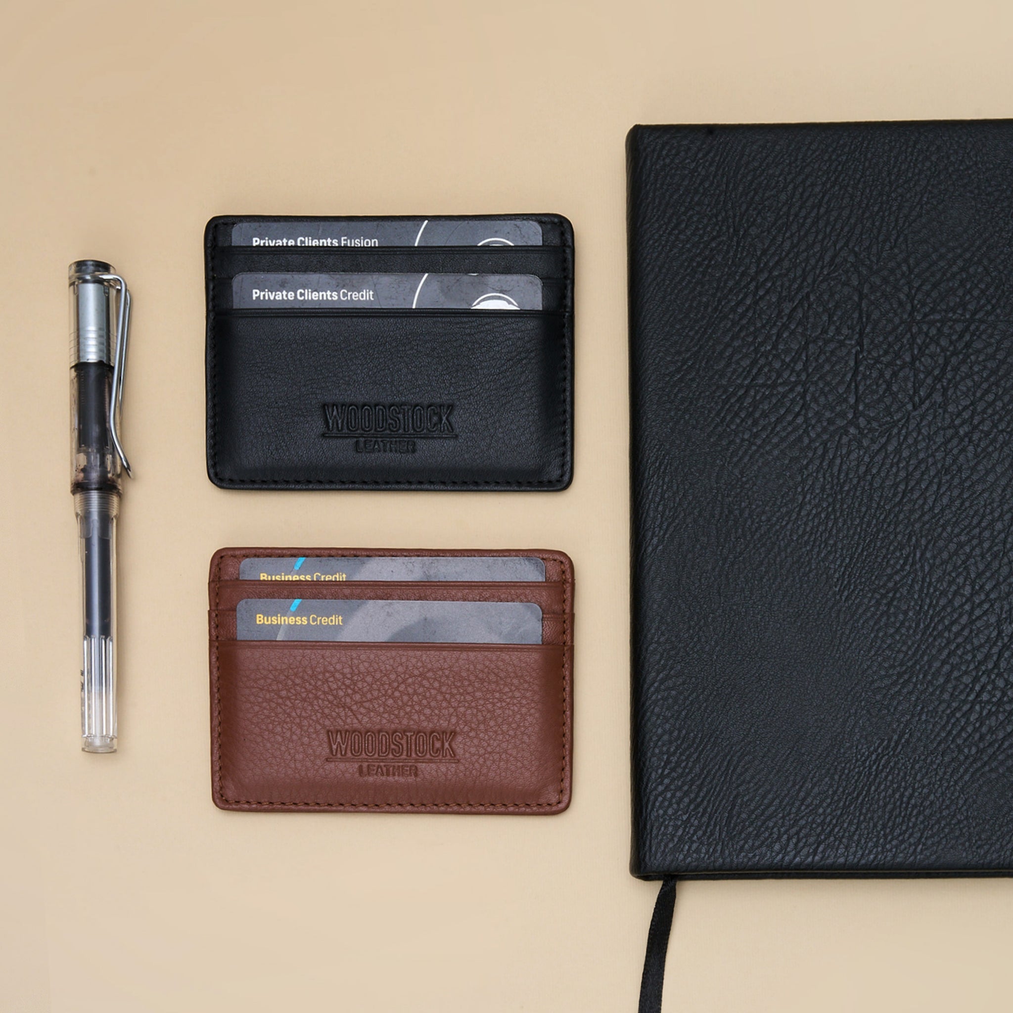 Miller Card Holder and Wallet - Woodstock Leather