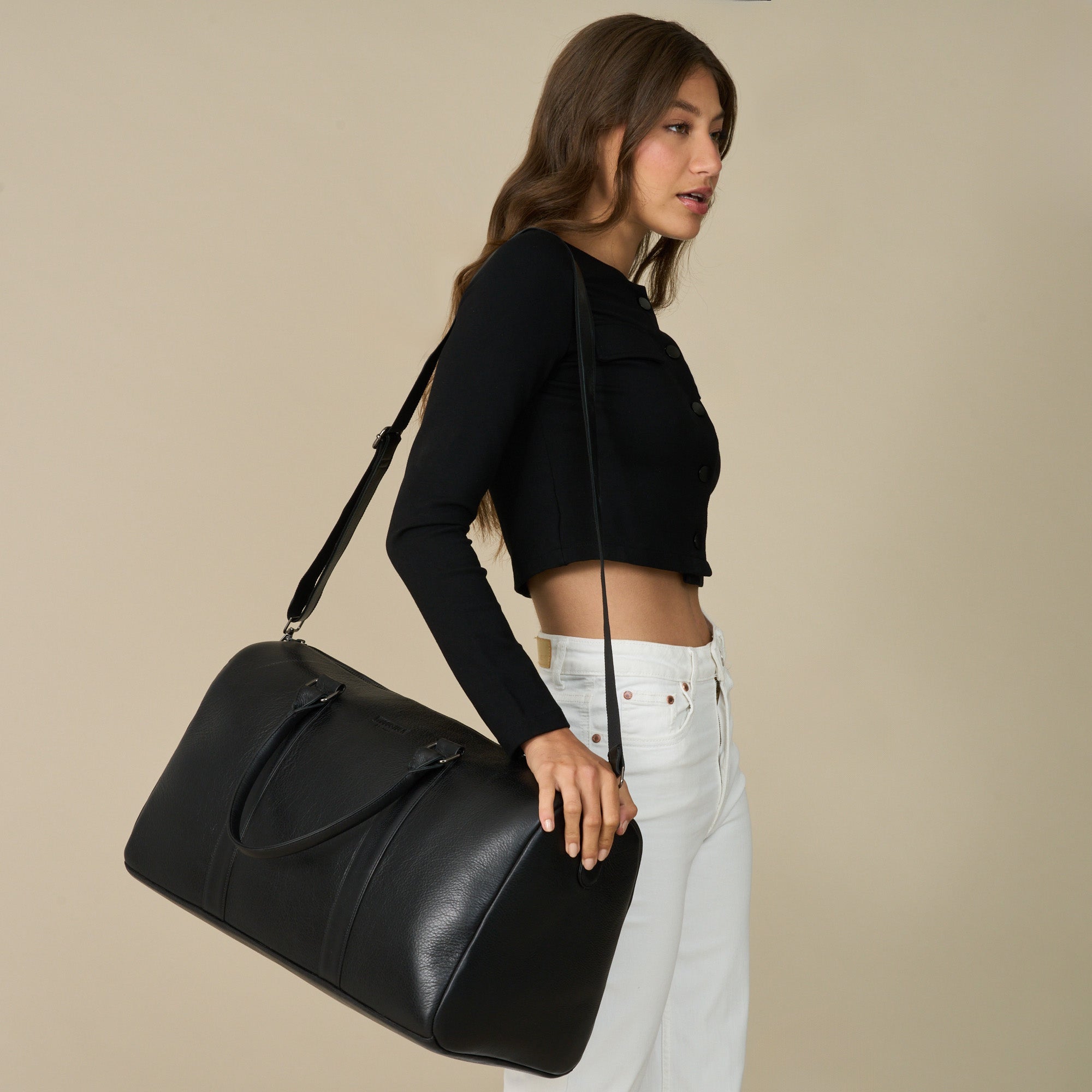 Monaco Weekender Duffel Bag - Woodstock Leather