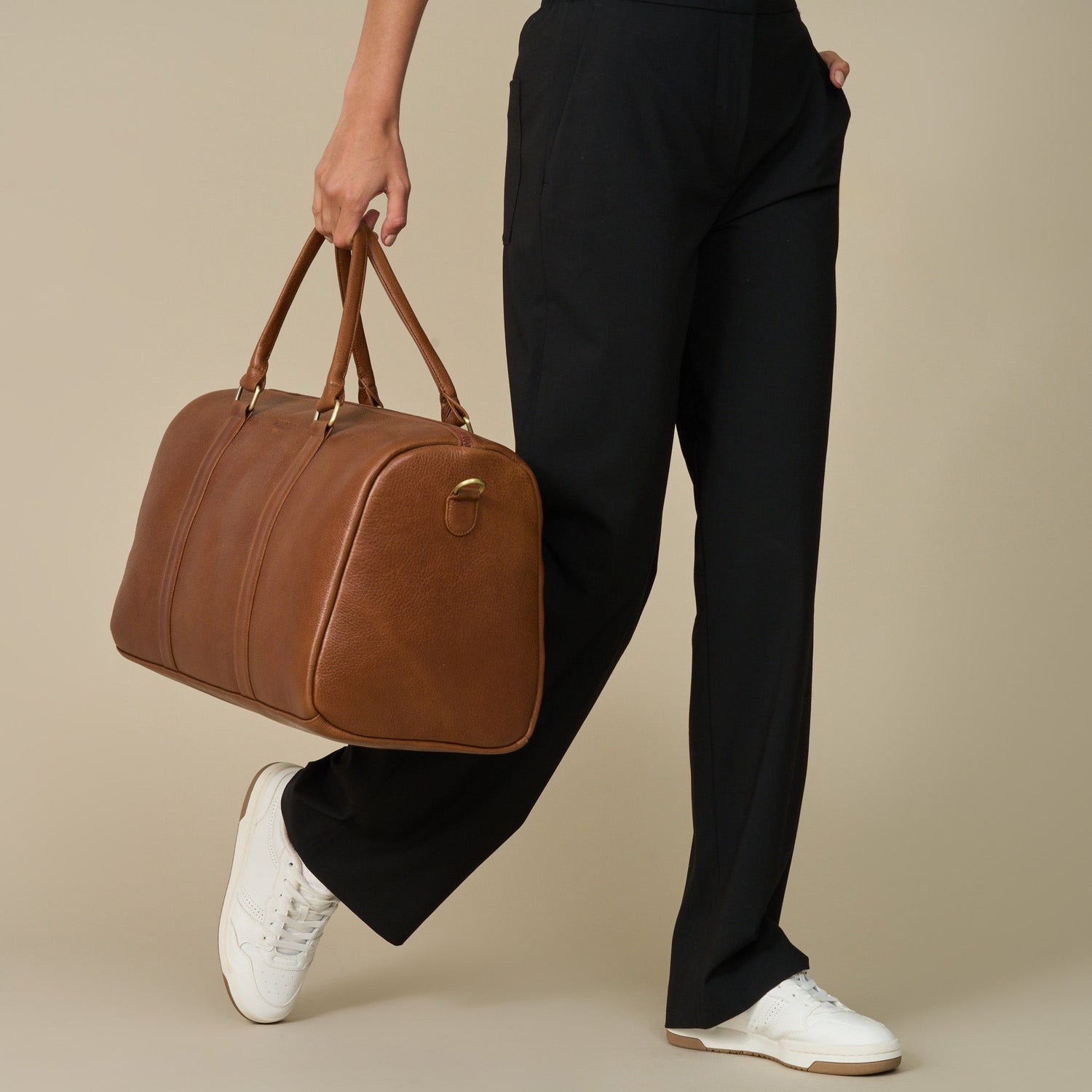 Monaco Weekender Duffel Bag - Woodstock Leather