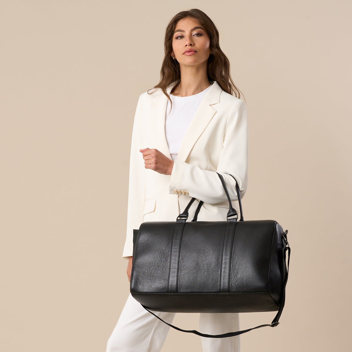 Monaco Weekender Duffel Bag - Woodstock Leather