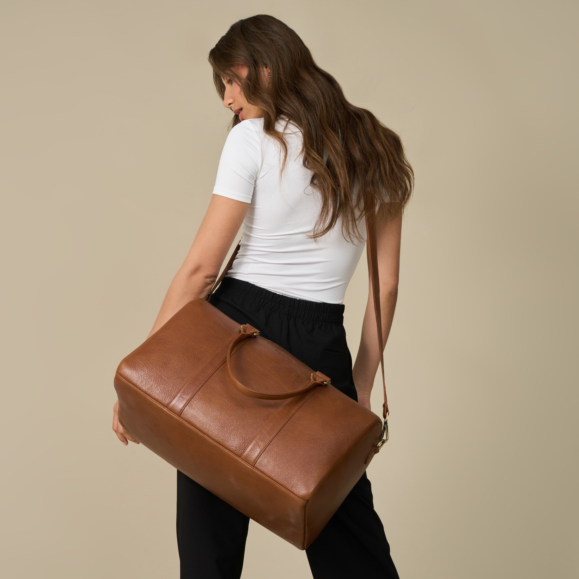 Monaco Weekender Duffel Bag - Woodstock Leather