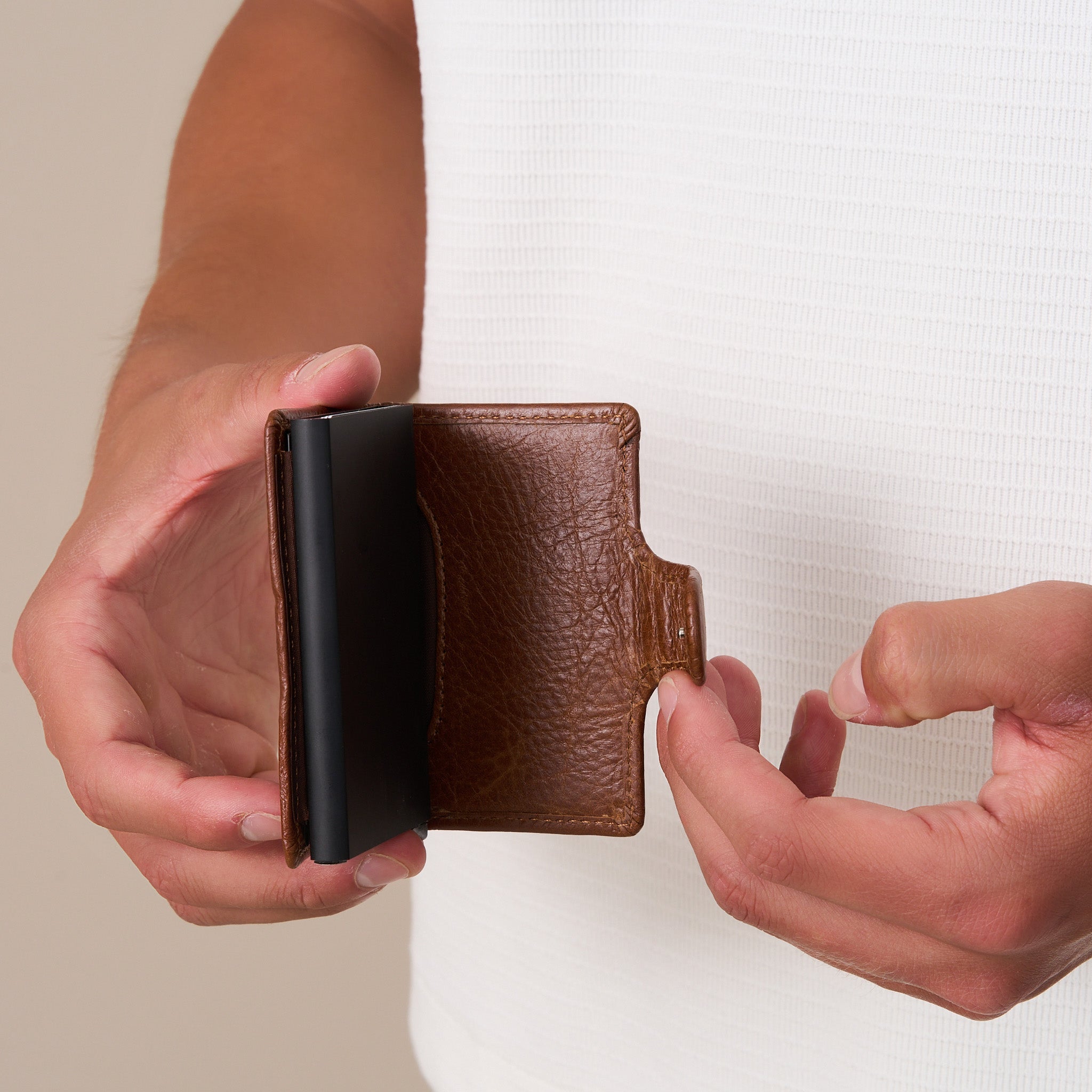 Oregon Pop-up Wallet - Woodstock Leather