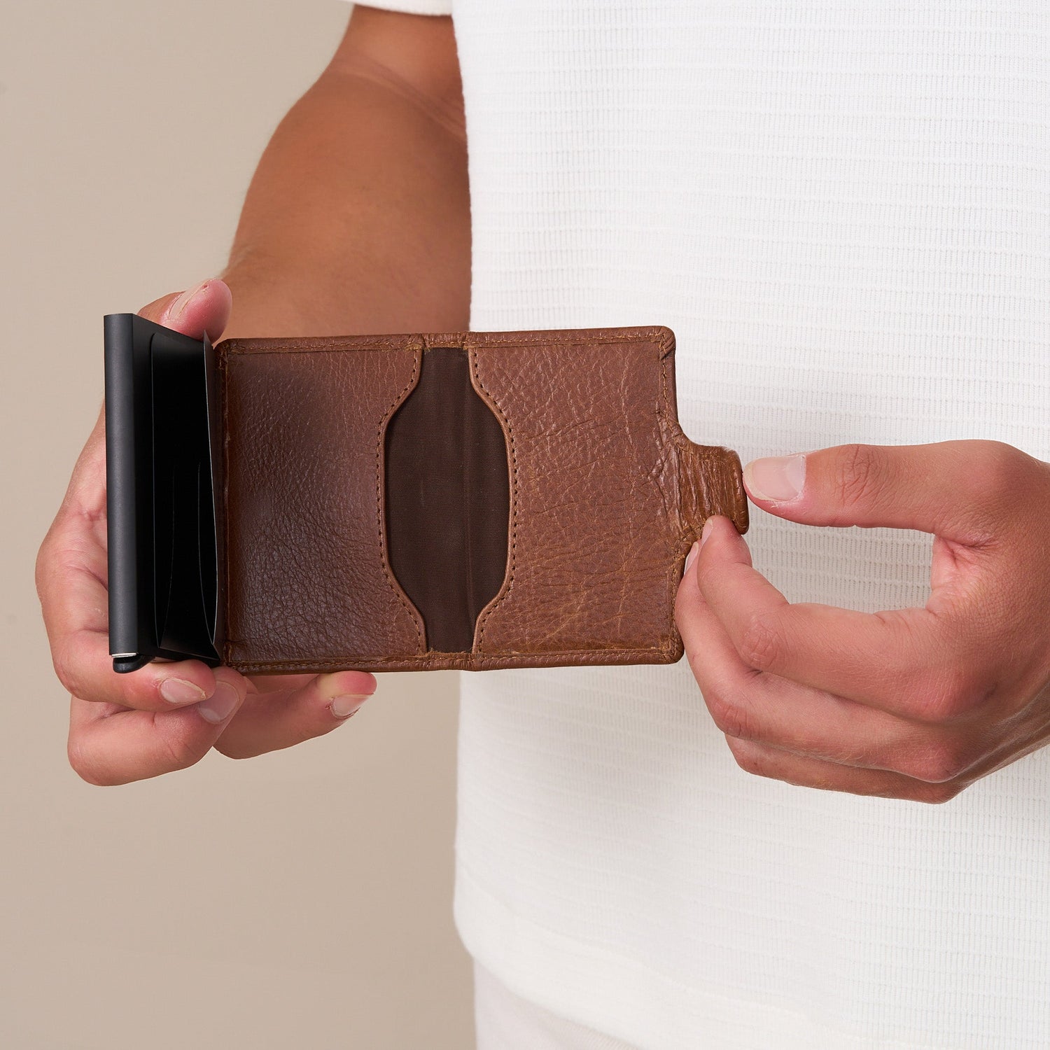Oregon Pop-up Wallet - Woodstock Leather
