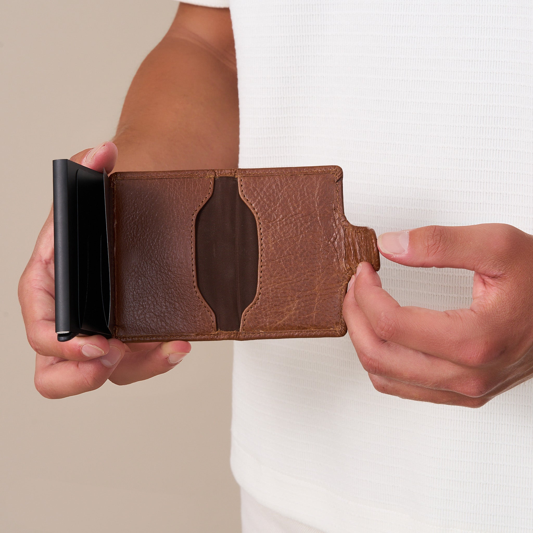 Oregon Pop-up Wallet - Woodstock Leather