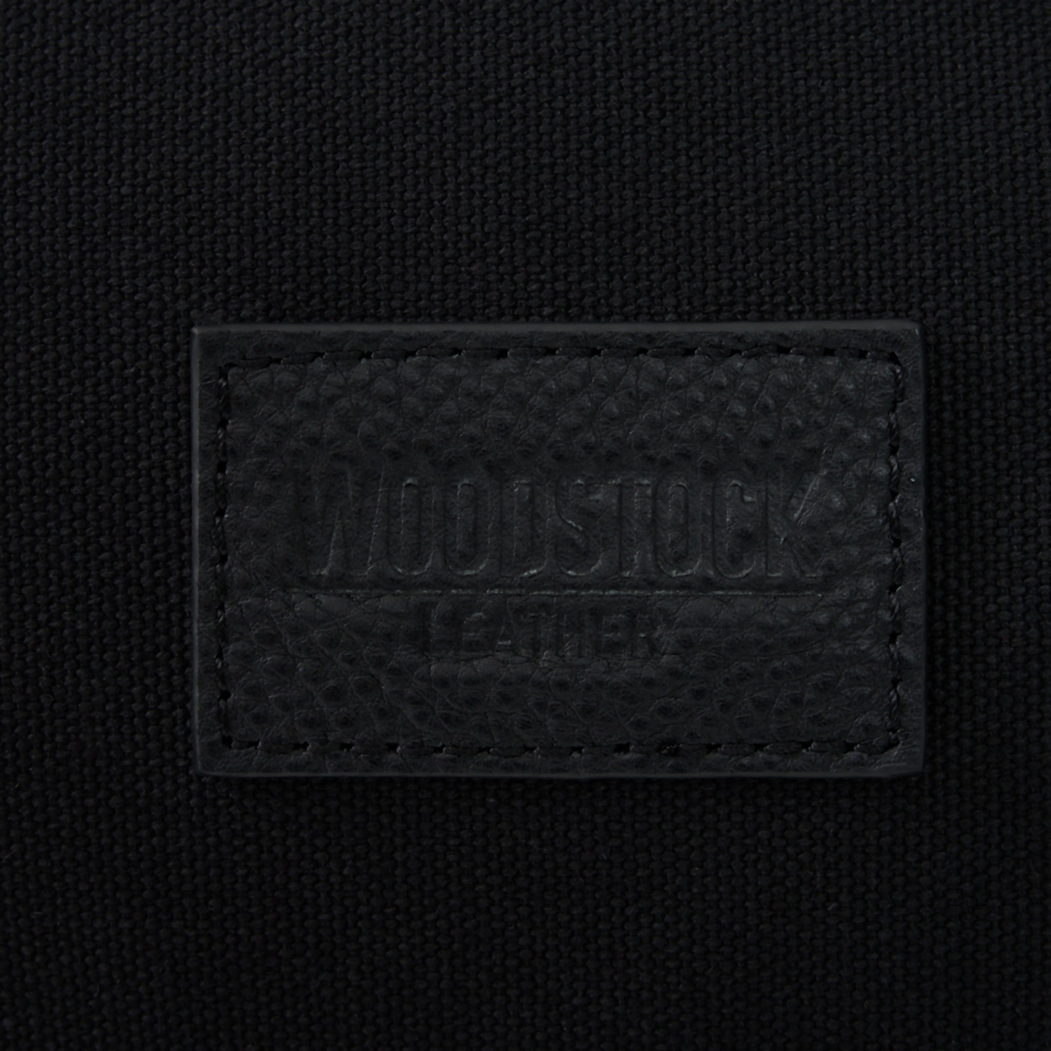Oxford Leather and Canvas Duffel Bag - Woodstock Leather
