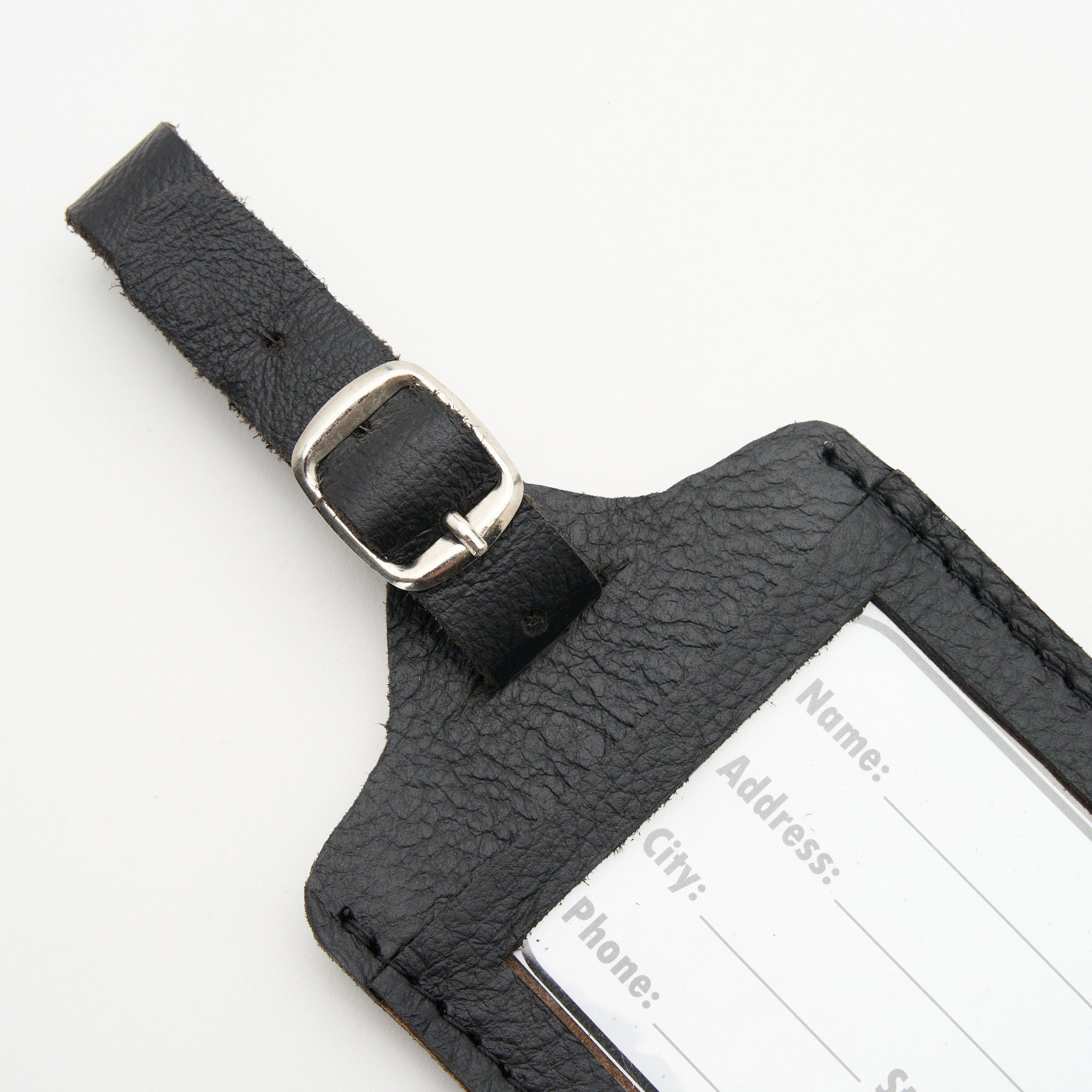 Pack of 2 McKenzie Luggage Tag - Woodstock Leather