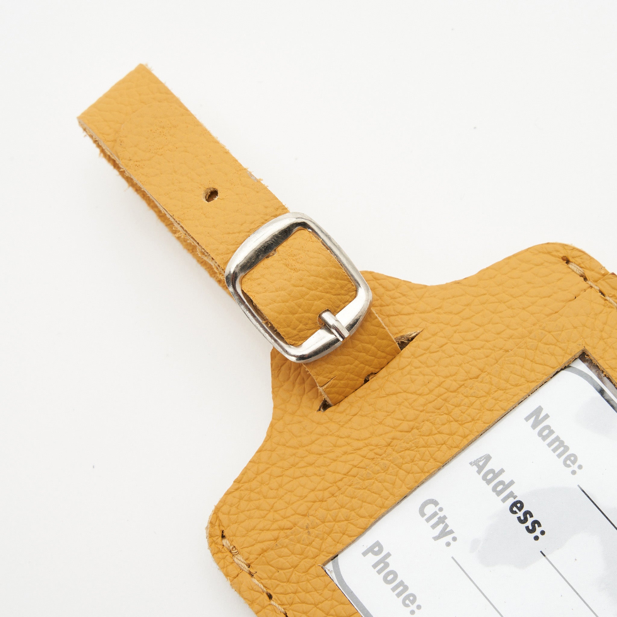 Pack of 2 McKenzie Luggage Tag - Woodstock Leather