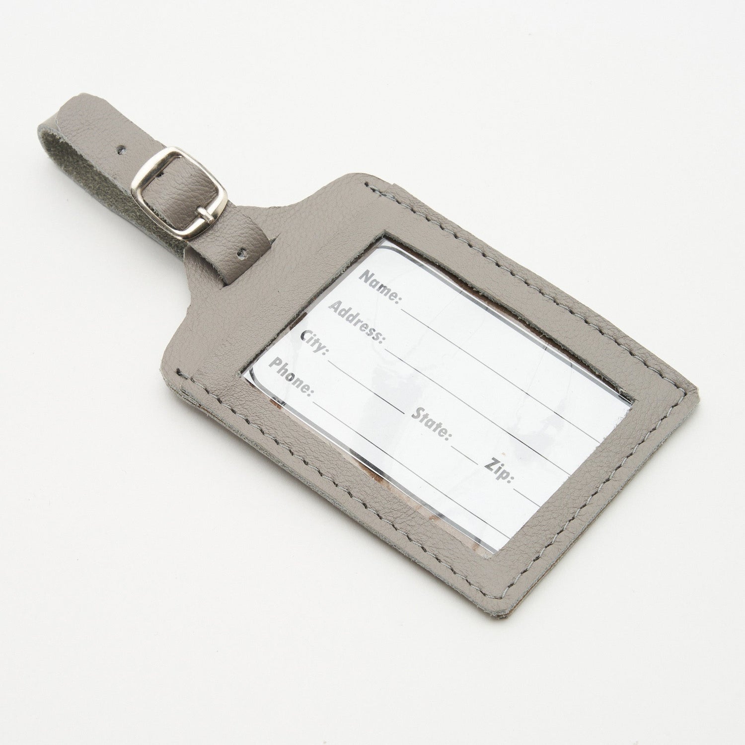 Pack of 2 McKenzie Luggage Tag - Woodstock Leather