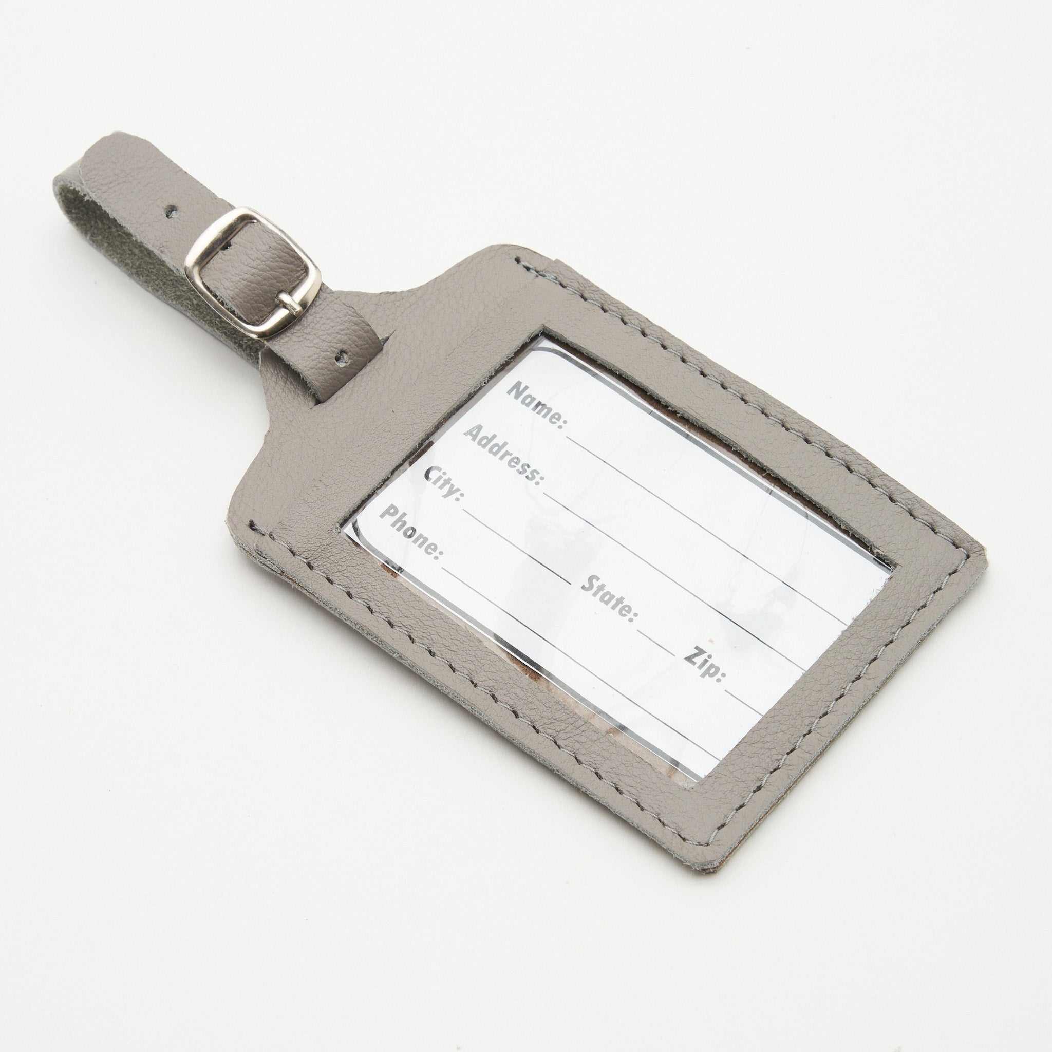 Pack of 2 McKenzie Luggage Tag - Woodstock Leather