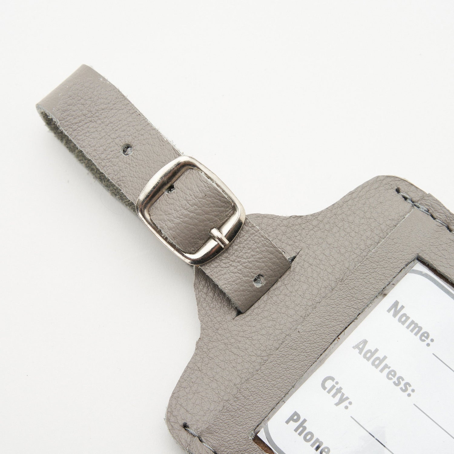 Pack of 2 McKenzie Luggage Tag - Woodstock Leather
