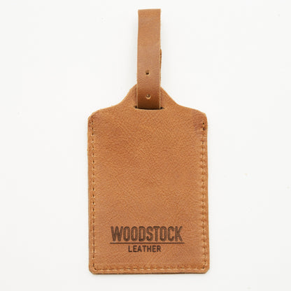 Pack of 2 McKenzie Luggage Tag - Woodstock Leather