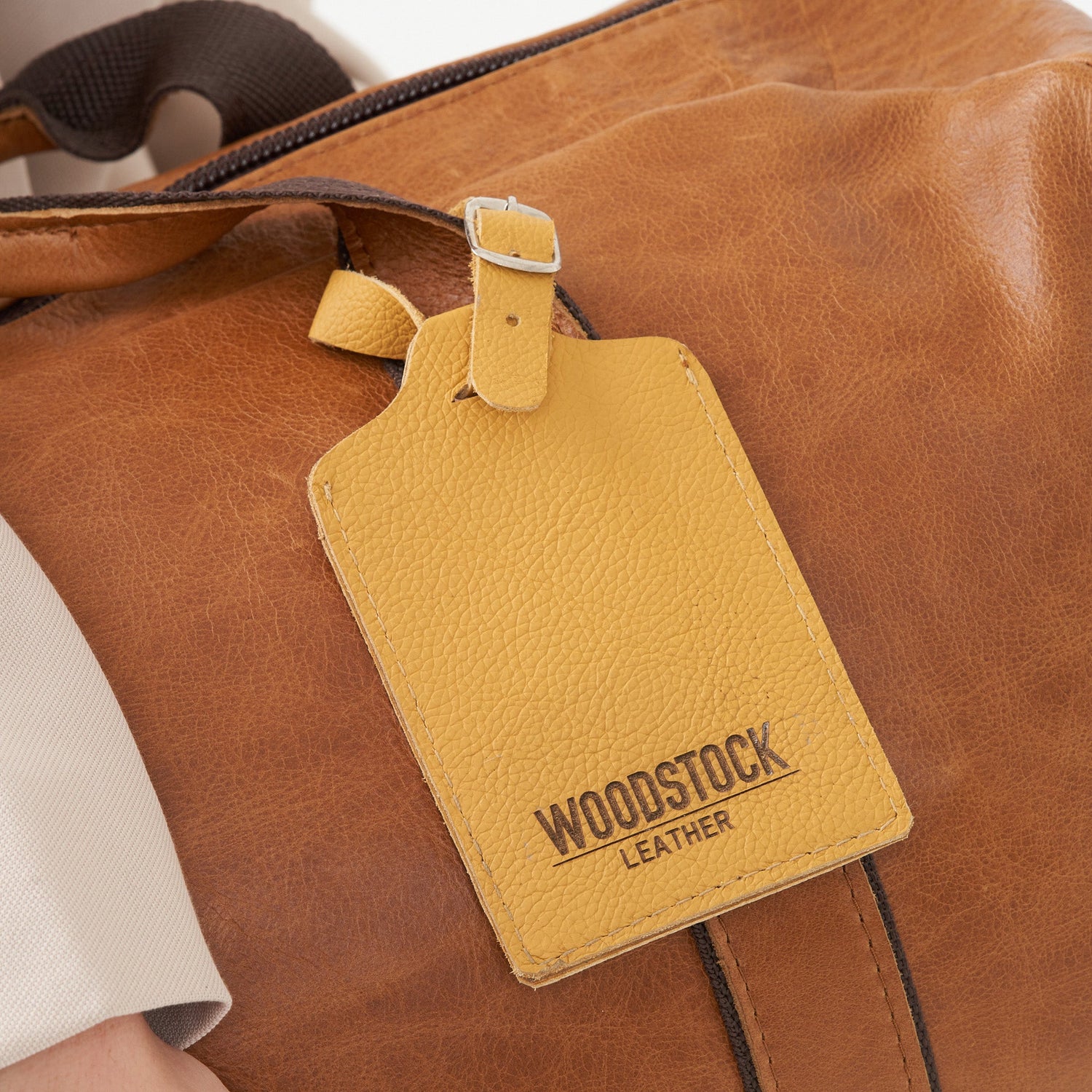 Pack of 2 McKenzie Luggage Tag - Woodstock Leather