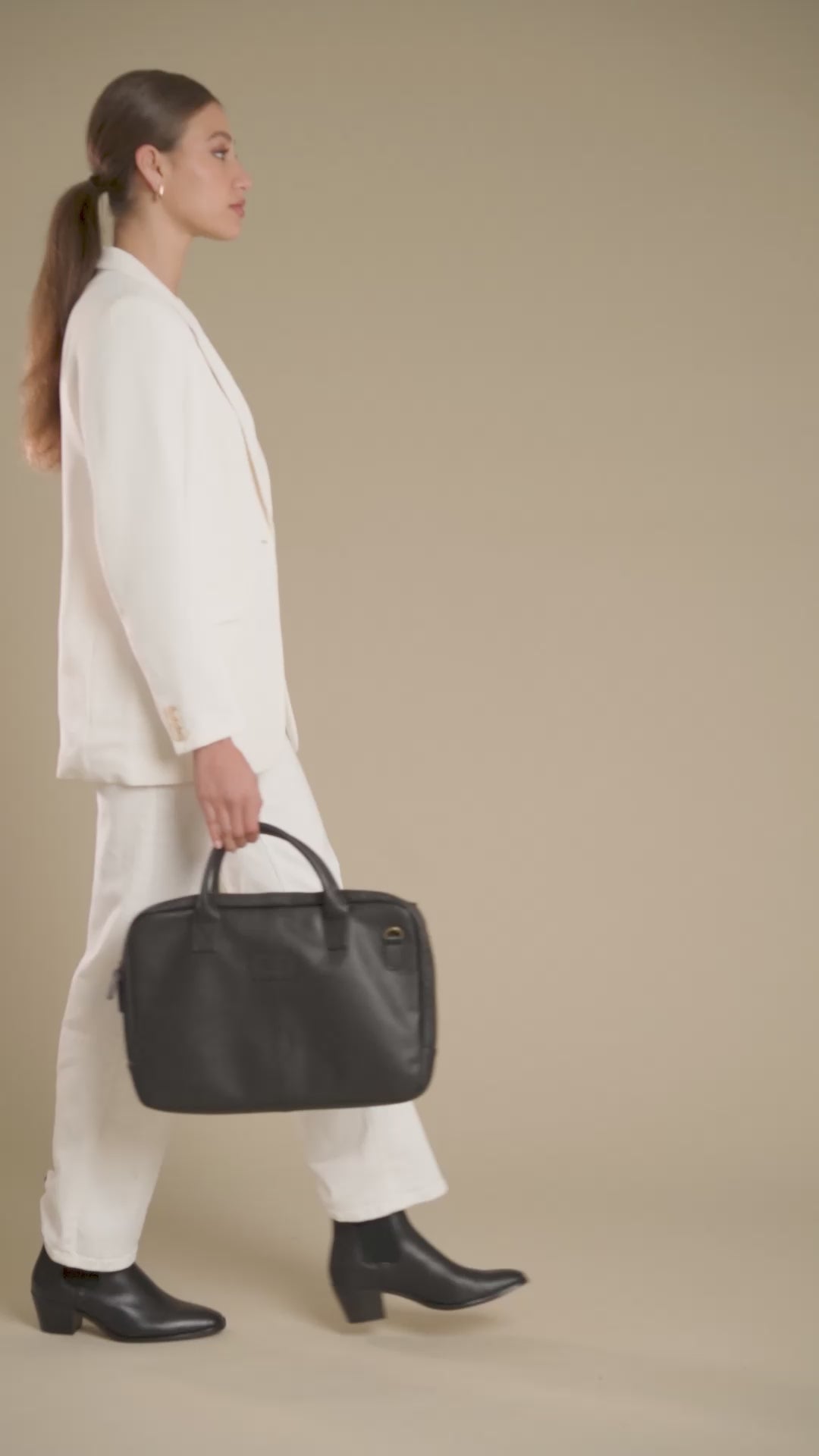 Soho Leather Laptop Bag