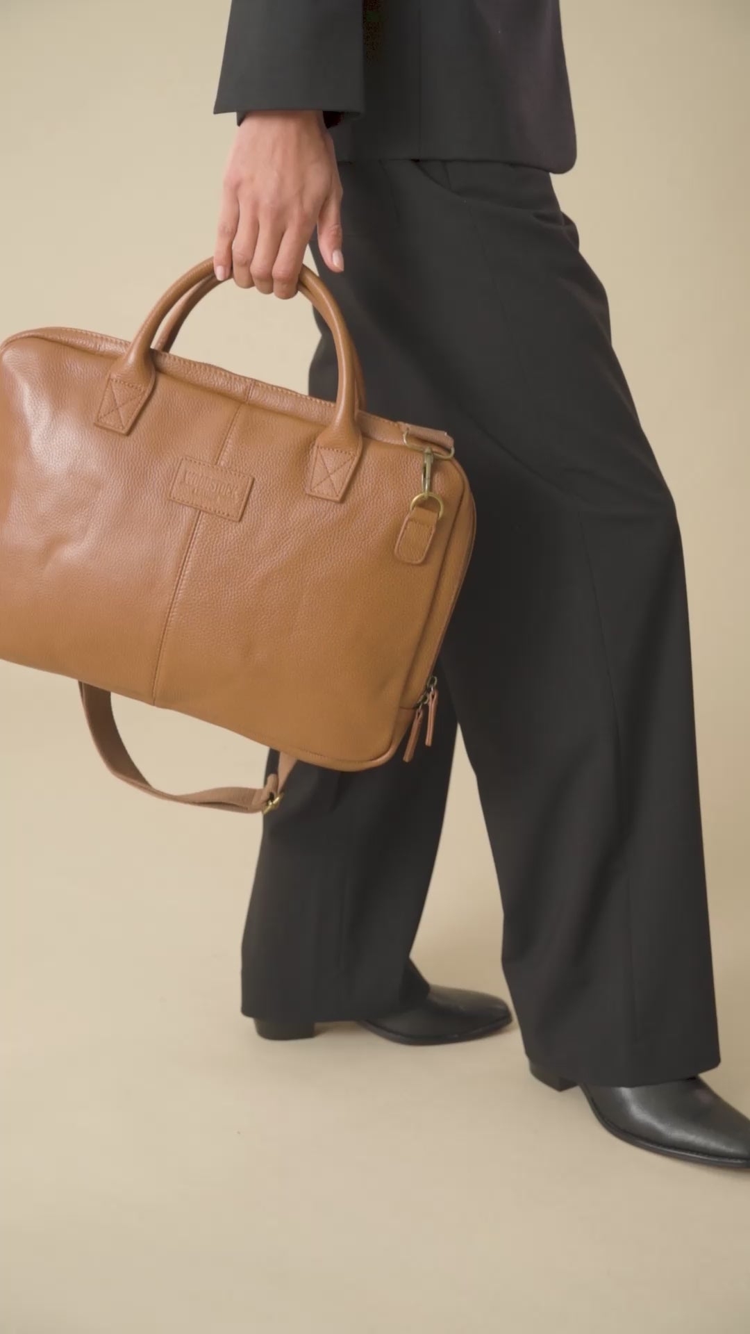 Soho Leather Laptop Bag