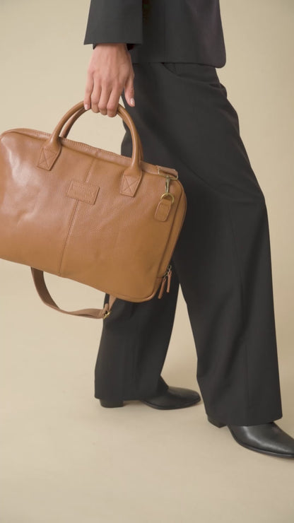 Soho Leather Laptop Bag