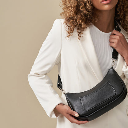 Sinclair Crescent Bag - Woodstock Leather