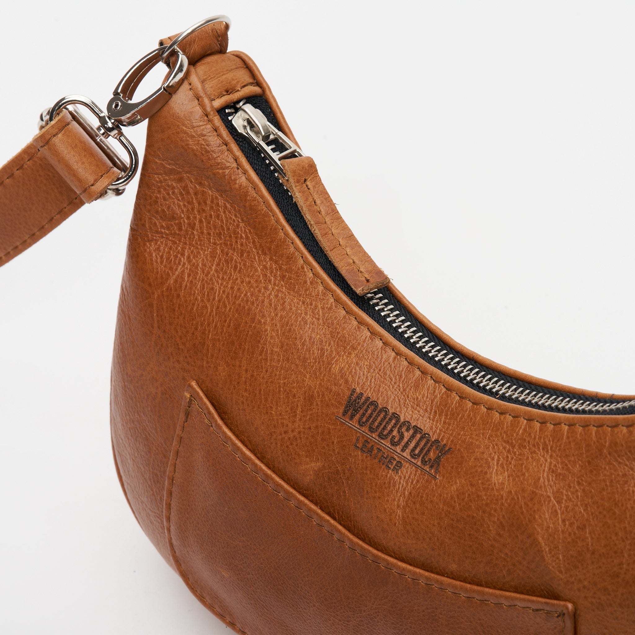 Sinclair Crescent Bag - Woodstock Leather
