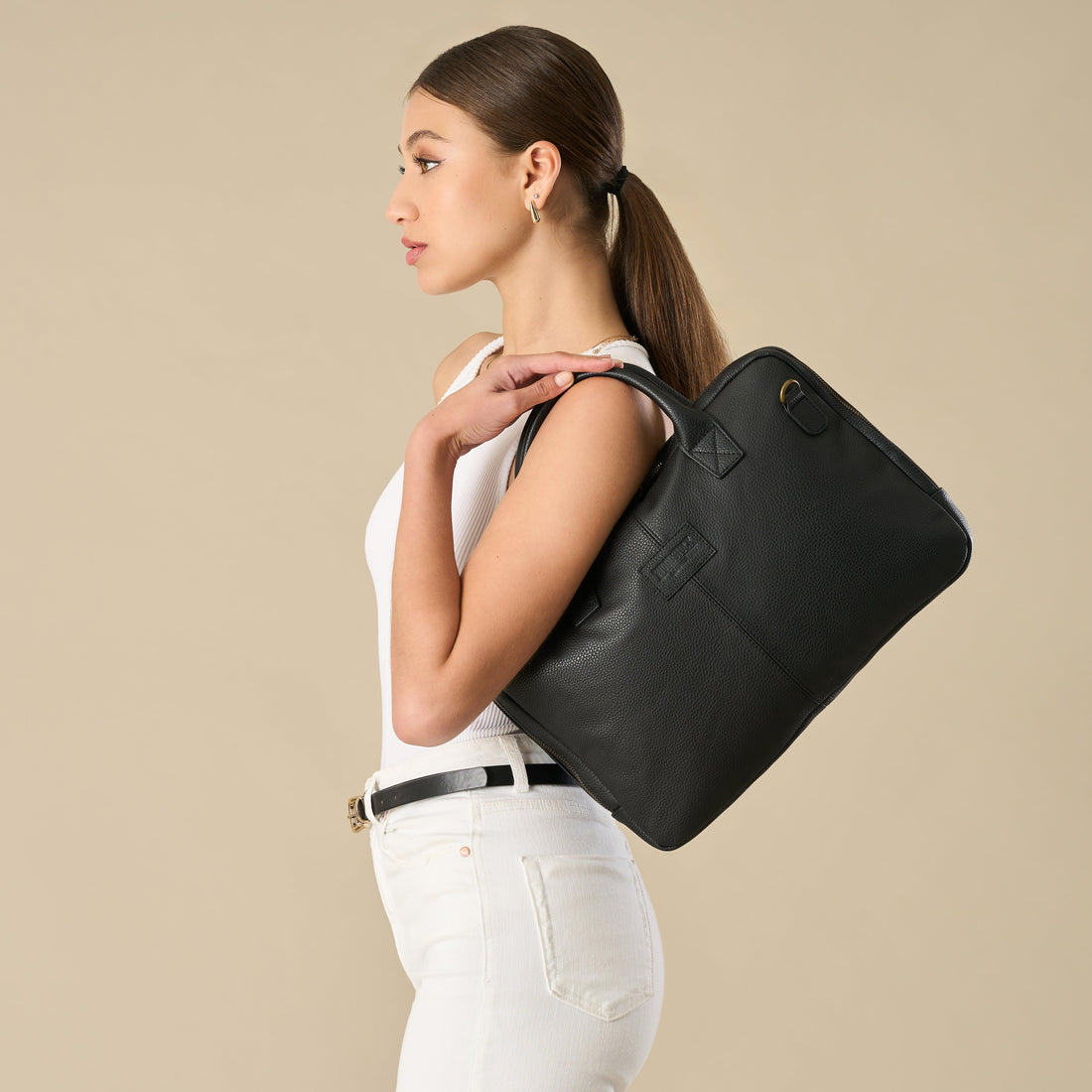 Soho Leather Laptop Bag - Woodstock Leather