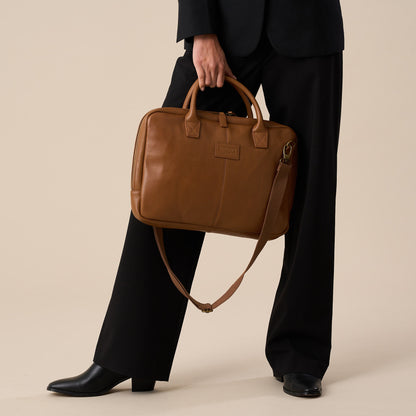 Soho Leather Laptop Bag - Woodstock Leather