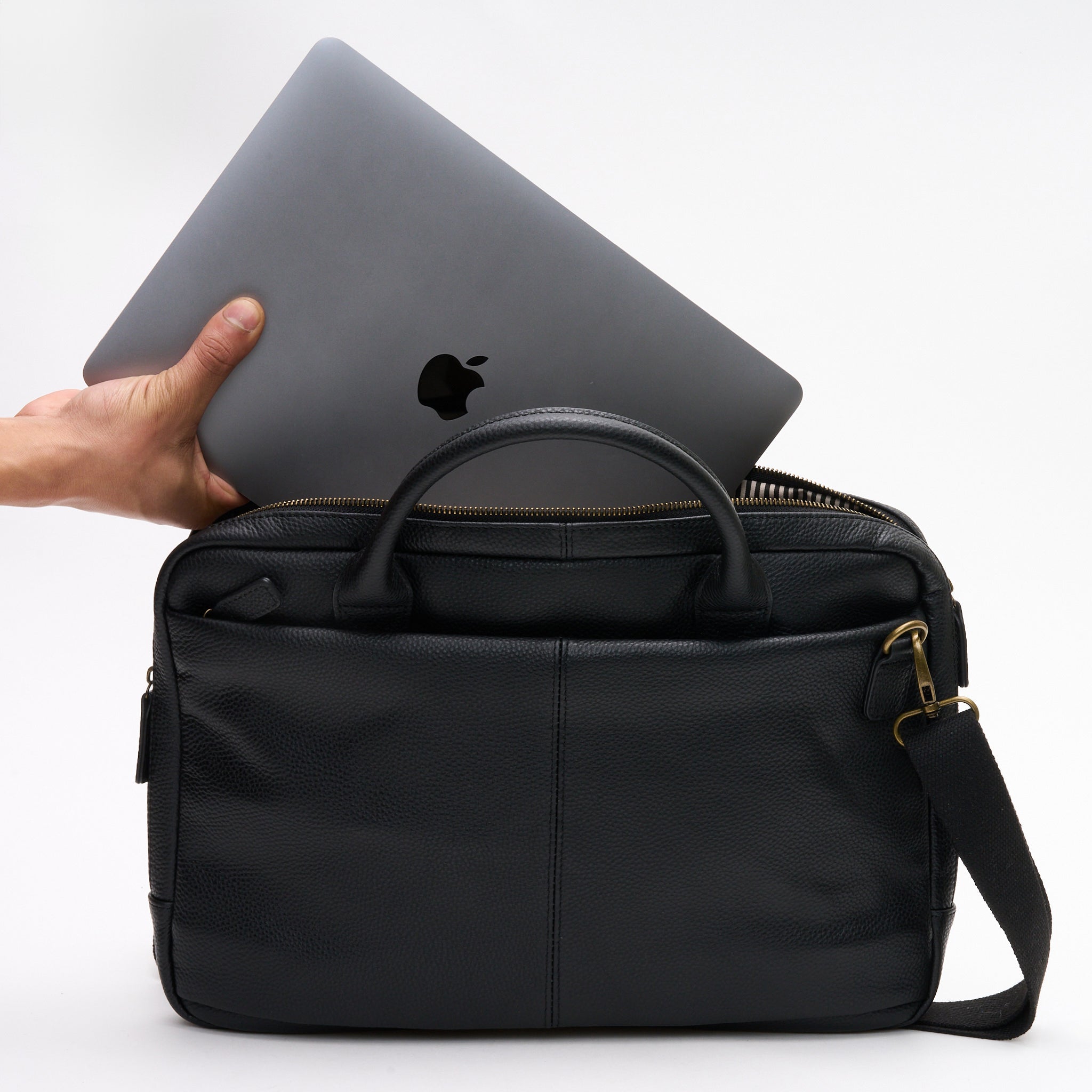 Soho Leather Laptop Bag - Woodstock Leather