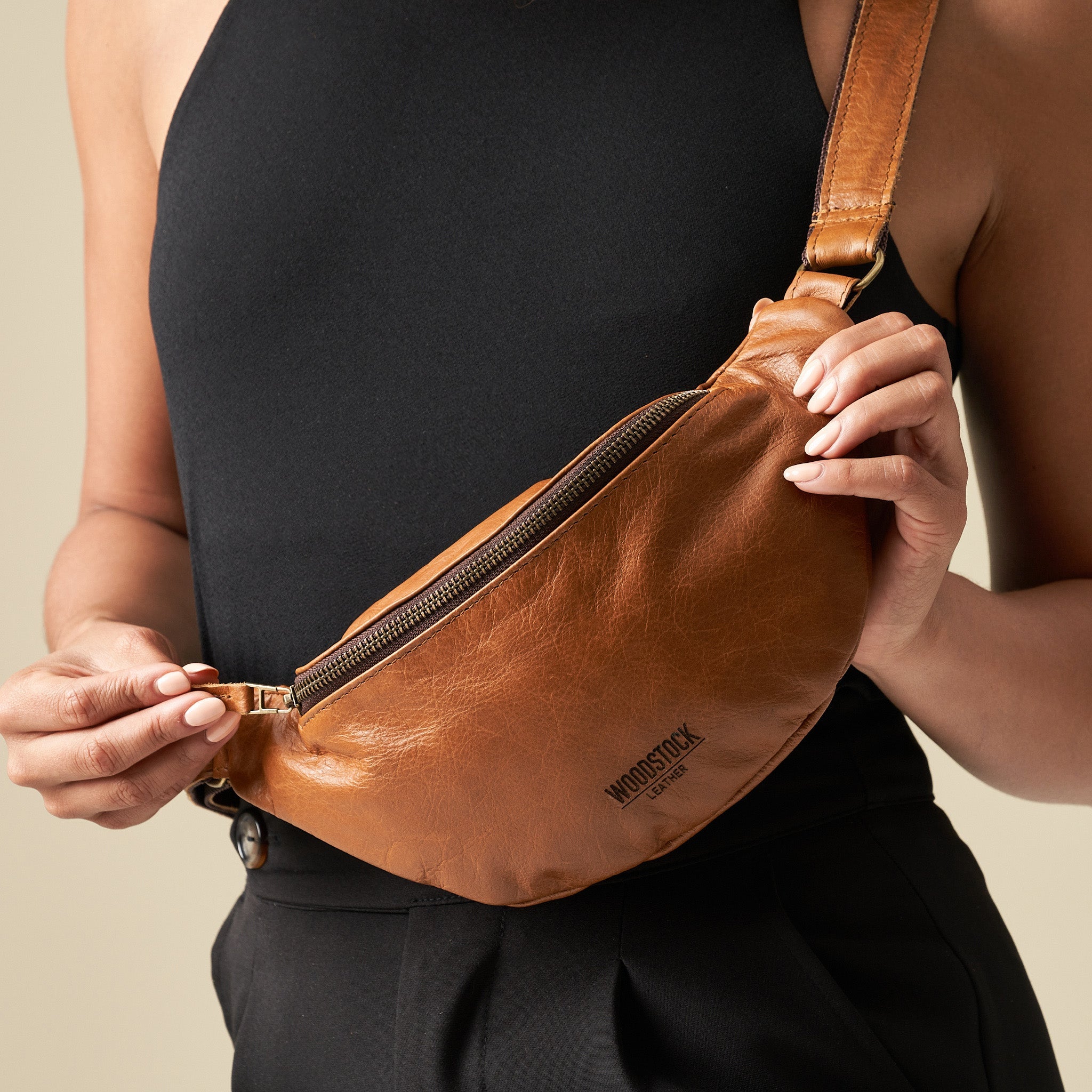 Spencer Moonbag - Woodstock Leather