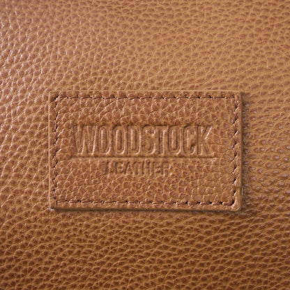 Sterling Double-Layered Weekend Bag With Shoe Compartment - Woodstock Leather