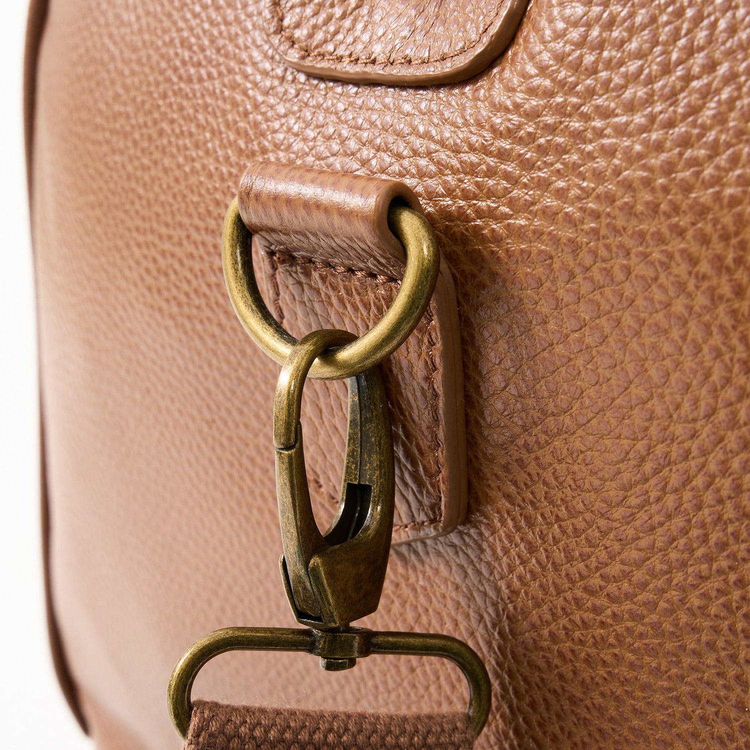 Sterling Double-Layered Weekend Bag With Shoe Compartment - Woodstock Leather