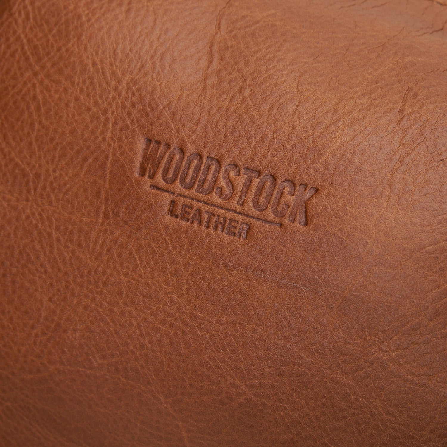Branding on Pecan Genuine Leather Freya Shoulder Hand Bag with Sling | Woodstock Leather